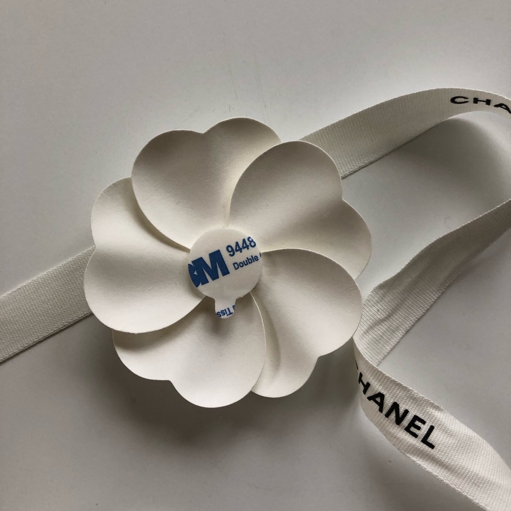 Authentic Chanel Camelia Flower for Brooch NEW Pin Camellia - Picture 9 of 9